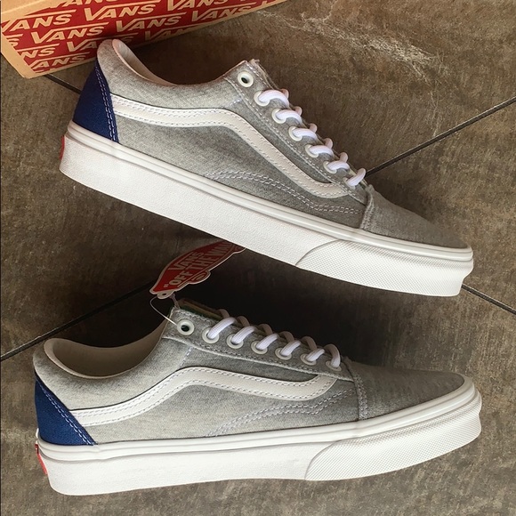 VANS OLD SKOOL Vans Coastal Grey/True White men’s - Picture 13 of 16